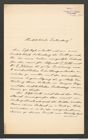 k.k. naturhistorisches Hofmuseum, Intendanzakten 1885-1896 (Hauer), Aktenzahl Z.521.a/1889, Seite 1